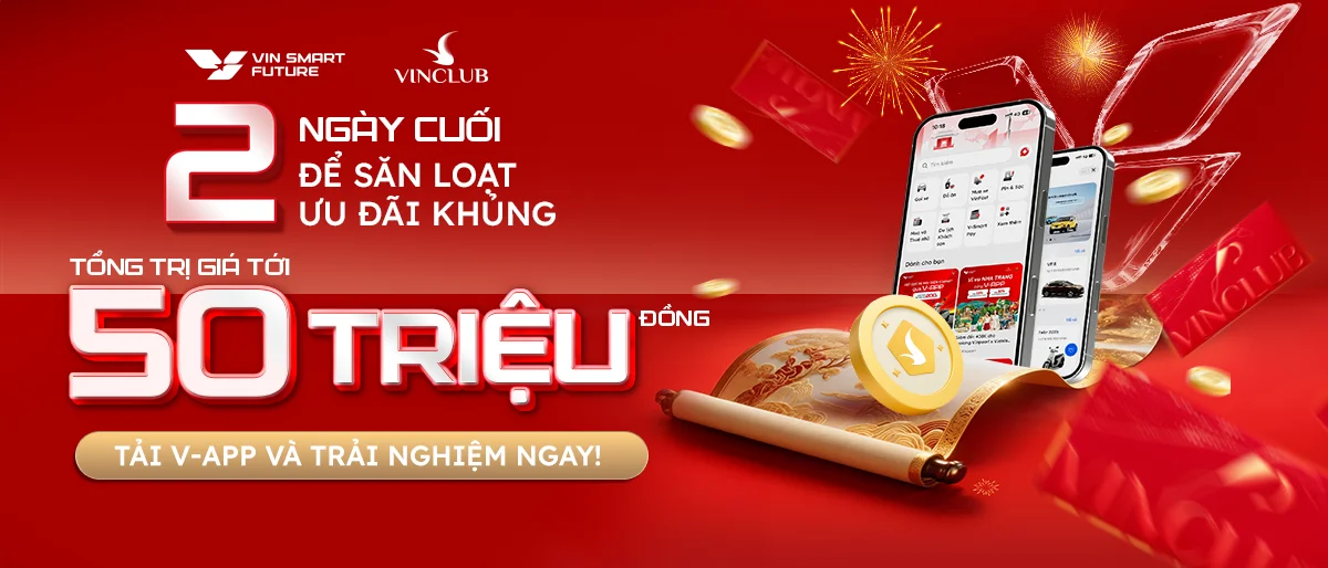Chỉ còn 2 ngày cuối tận hưởng đặc quyền tiên phong tải V-App
