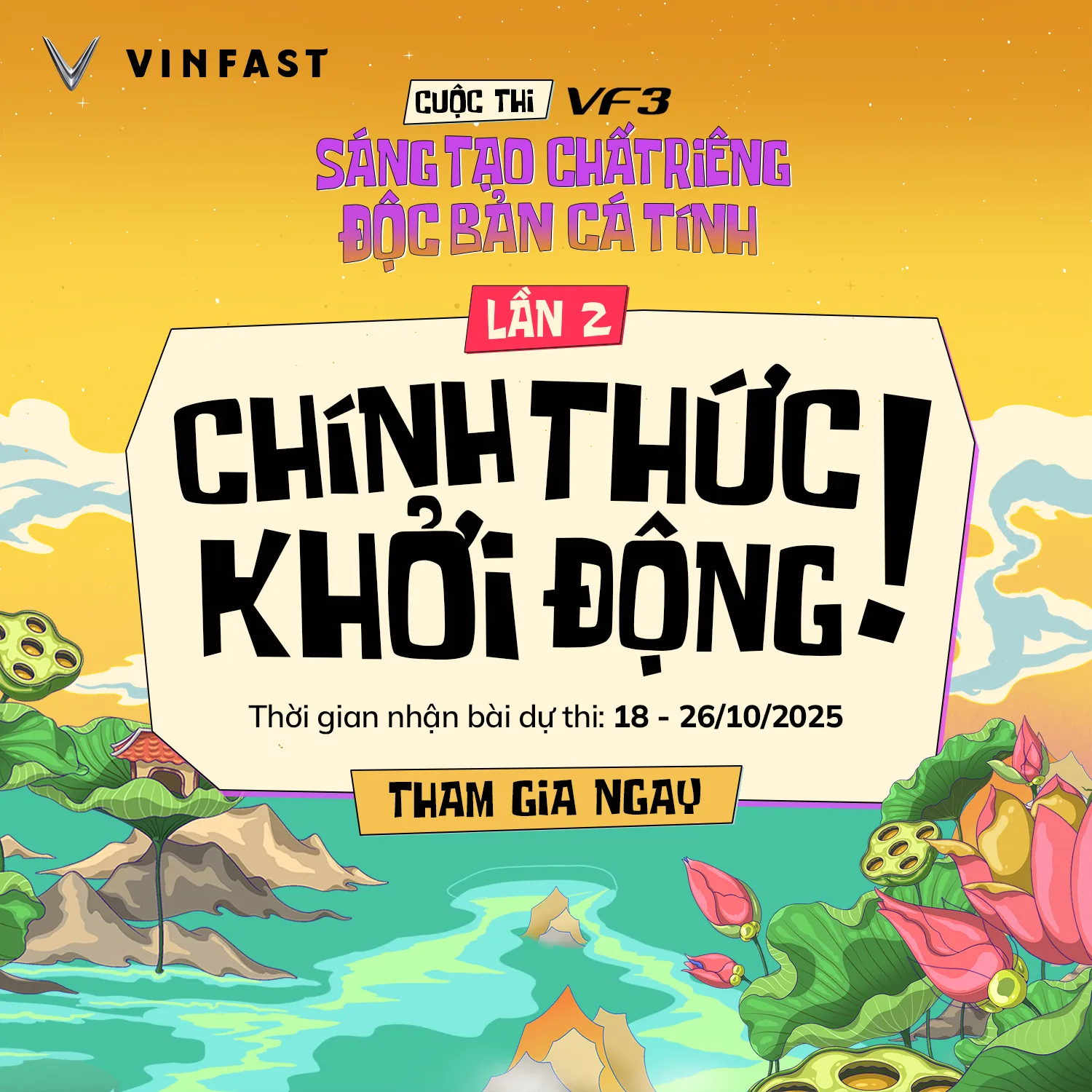 Cuộc thi VF 3 – Sáng tạo chất riêng, Độc bản cá tính – Lần 2
