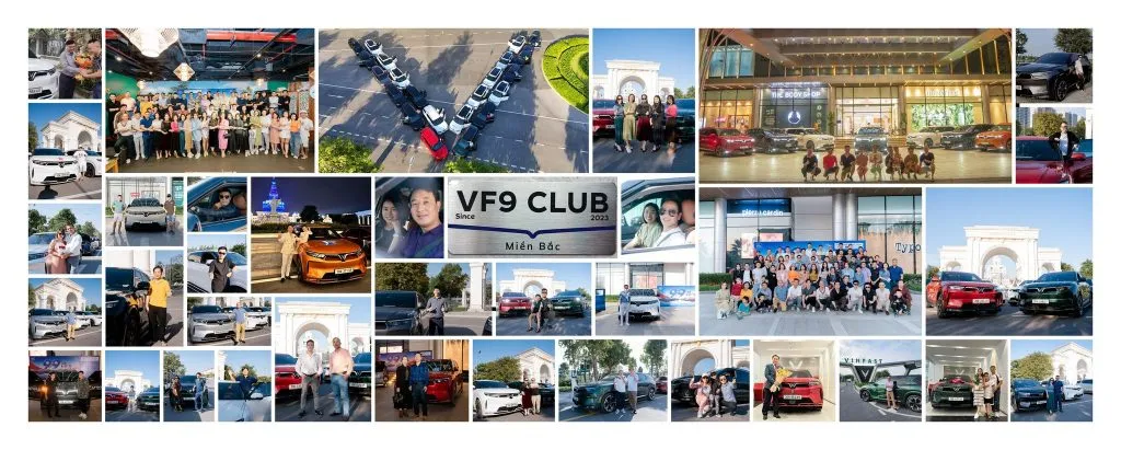 Hội Anh em VF 9 miền Bắc tưng bừng trả thưởng cuộc thi “VF 9 của tôi”