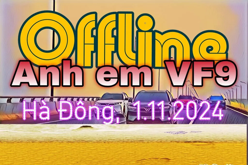 Hội Anh em VF 9 offline giao lưu tại Hà Đông