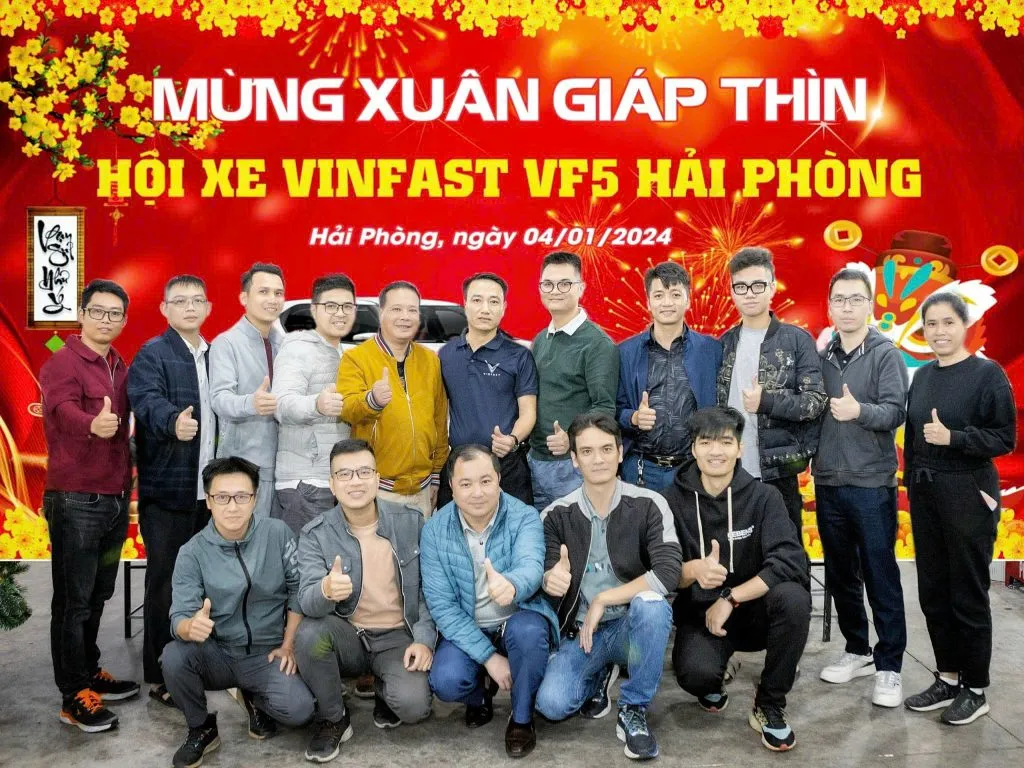 Hội VF 5 Hải Phòng: Cộng đồng ô tô điện sôi động tại thành phố Cảng