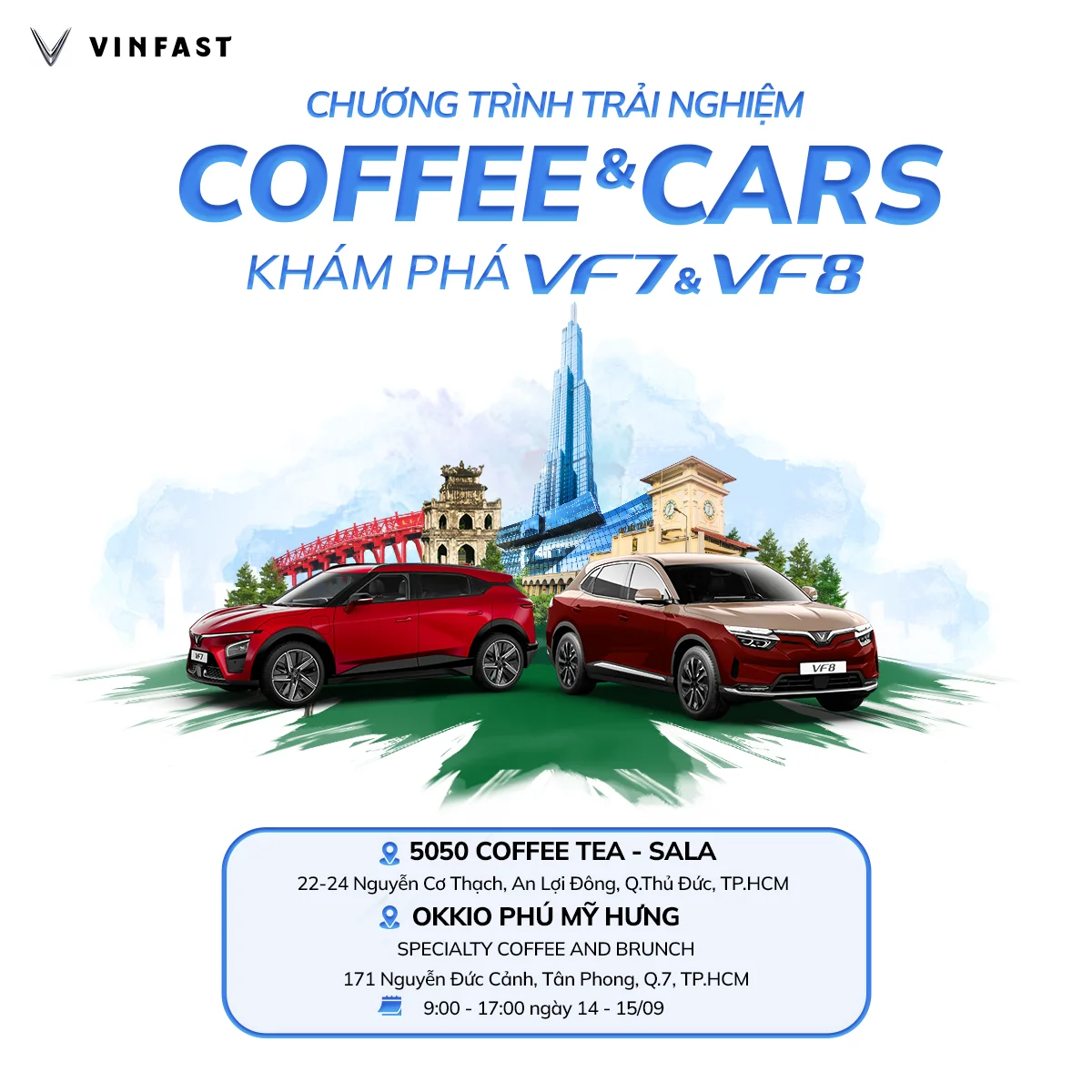 Mời Quý thành viên đến trải nghiệm Coffee & Cars