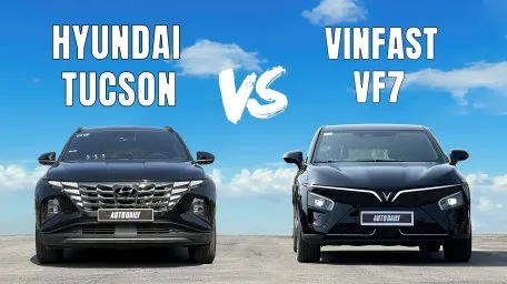 So kè giữa VinFast VF 7 và Hyundai Tucson Turbo