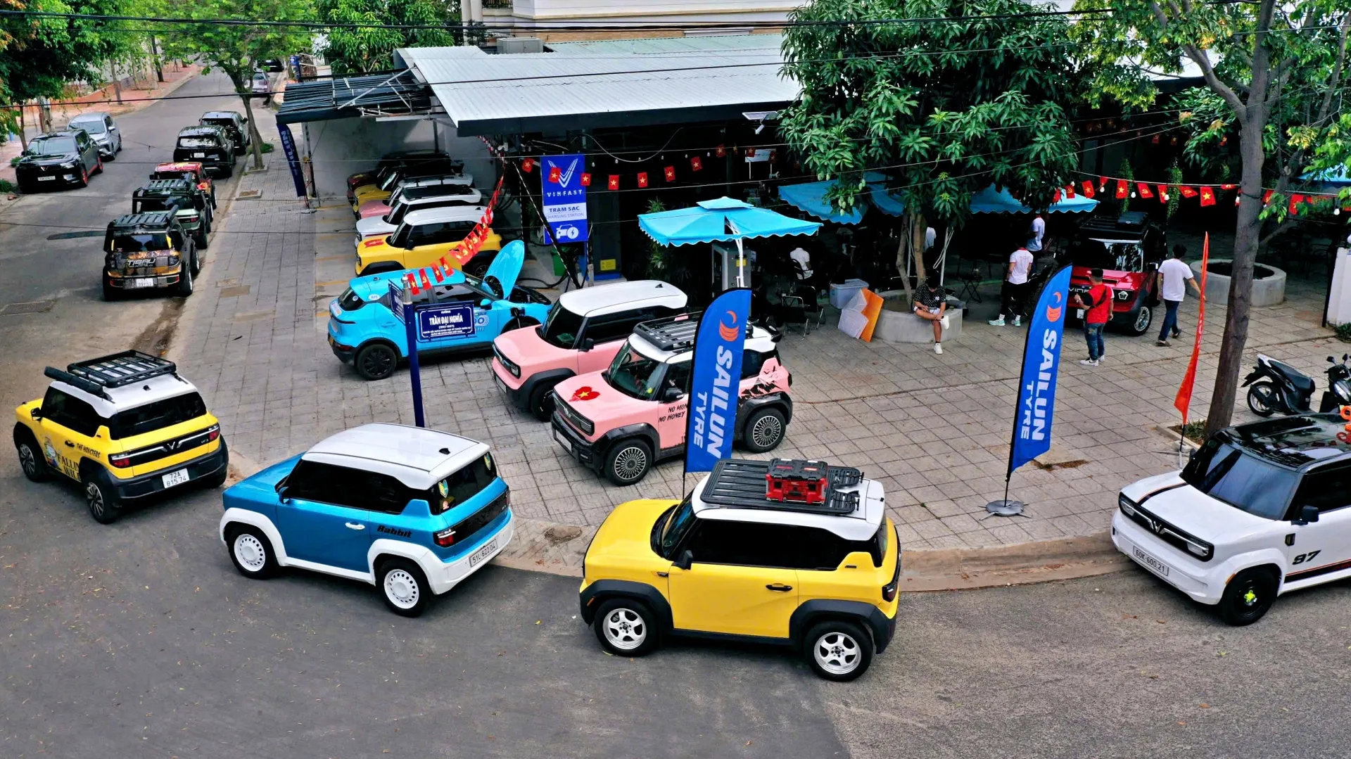 Vũng Tàu: sôi động offline xe VF 3